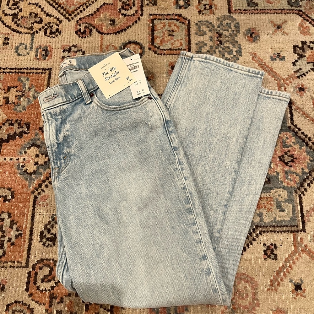 Abercrombie the 90’s Straight Low Rise